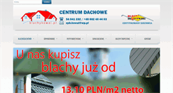 Desktop Screenshot of blachykowal.pl