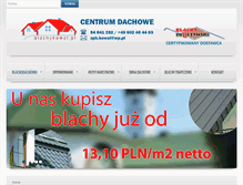 Tablet Screenshot of blachykowal.pl